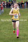 Girls under-13s Northern Cross Country Champs., Camp Hill Estate, Kirklington.  Photo: David T. Hewitson/Sports for All Pics